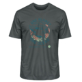 One Planet One Ocean - Herren Bio Baumwolle T-Shirt - Herren Premium Organic Shirt 2.0 ST/ST-7068